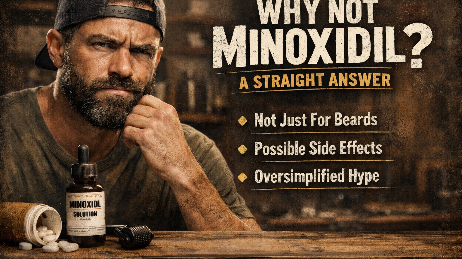 Why Not Minoxidil? A Straight Answer