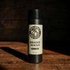 MEN STUFF Beard Wash Black Timber — sulfate-free daily beard wash for men, cleans without stripping